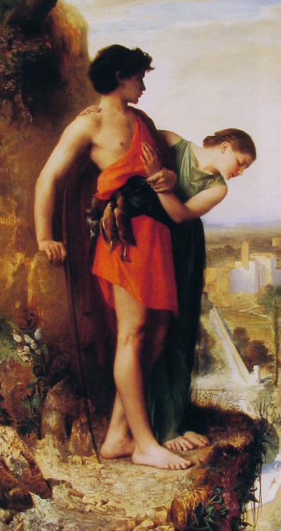 jaded-mandarin:  Emile Levy :: Le Vertige, Idylle 