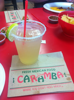 Caramba’s: Getting me completely trashed