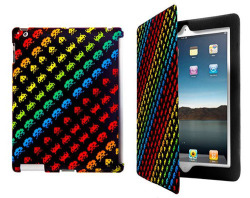 mblng:  SPACE INVADERS Are Here! Casings For iPad &amp; iPhone The guys at Case Scenario have revived the pixilated aliens from the classic ’80s video game Space Invaders to year 2011! These cases for iPhone 4, iPad 2 &amp; iPod Touch are made up of