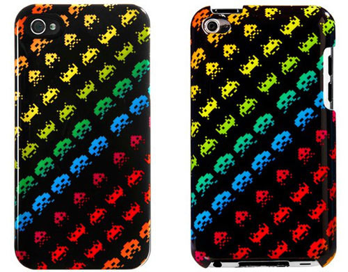 mblng:  SPACE INVADERS Are Here! Casings For iPad & iPhone The guys at Case Scenario have revived the pixilated aliens from the classic ’80s video game Space Invaders to year 2011! These cases for iPhone 4, iPad 2 & iPod Touch are made up of