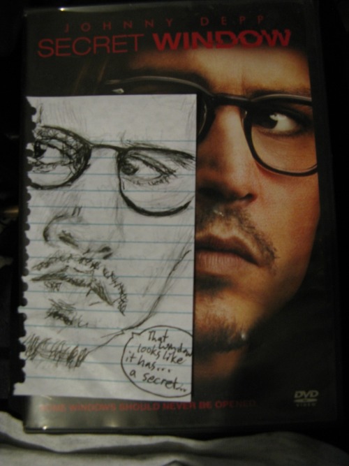 Someone actually requested my dvd of Secret Window from swapadvd.com. Yes, I own(ed) Secret Window. 