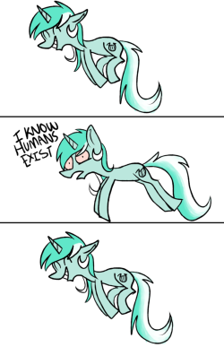 artofthepony:  OH LYRA! HAHAHAHA 