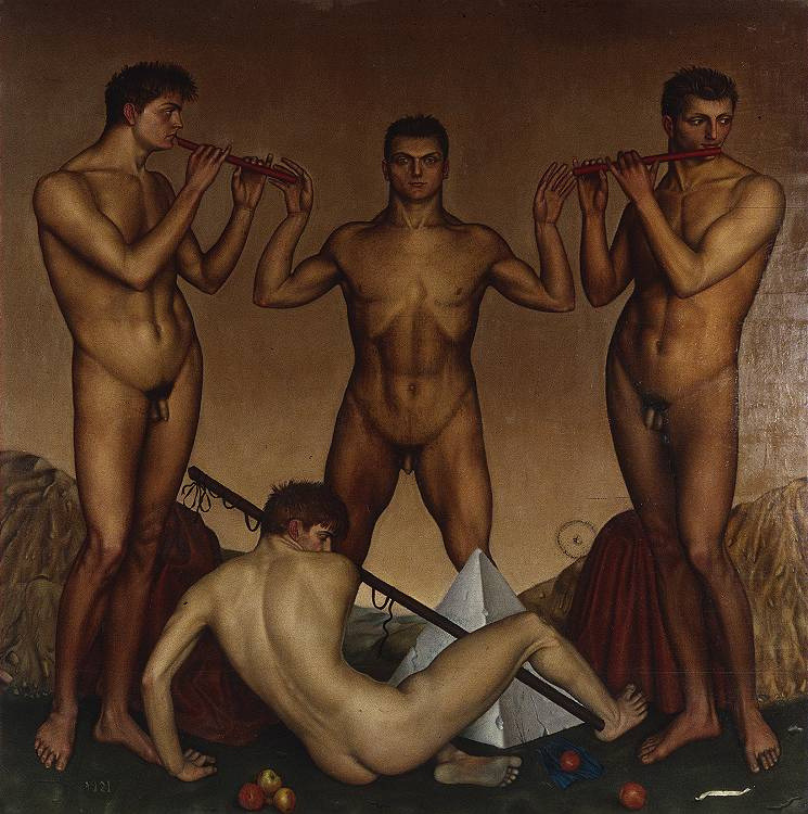 François Barraud, Les Musiciens, 1921