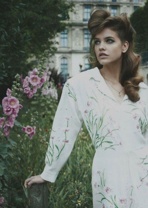 Barbara Palvin wearing Miu Miu Fall 2011 by Eric Guillemain in Vogue Australia