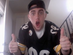 abby-janee:  fuckyeahmaaacmiller:  its that time of the year again .. STEELER NATION  :D  Boo, steelers, Ravens all day fam!