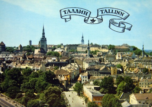 sovietpostcards:Tallinn, Estonia (1976)Probably my favorite Eastern-European city. I would love to g