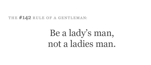 Etiquette for a Gentleman