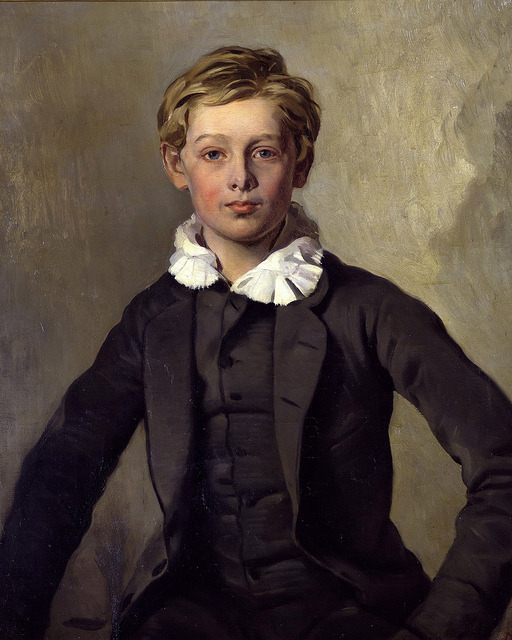 jaded-mandarin:  Ferdinand von Rayski - Portrait of Count Haubold von Einsiedel [1855]
