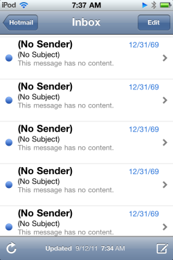 lifeisalaugh:  I had a bunch of these emails today that I couldn’t open, I couldn’t delete and that had nothing inside of them. The date on them is from 1969. Or 2069. Perhaps 3069?  