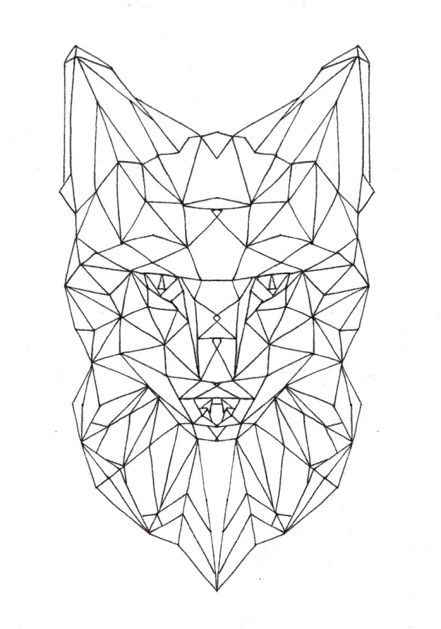 geometric line art tumblr