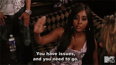 you just apologized for being a bitch, then you start bitching about being a bitch,