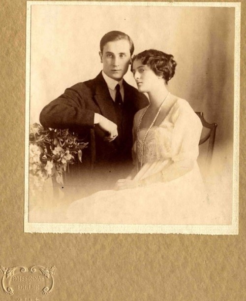 XXX arkhangelskoye:  Felix Yusupov with wife photo