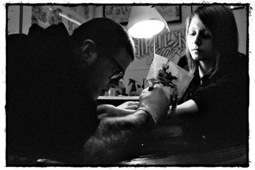 jayskellington:tattoo artist: maneko (http://www.myspace.com/xmanekox)picture: filip snowflake