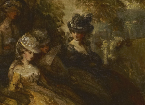 Thomas Gainsborough, The Mall in St. James’s Park, 1783.See more & learn more at the Googl