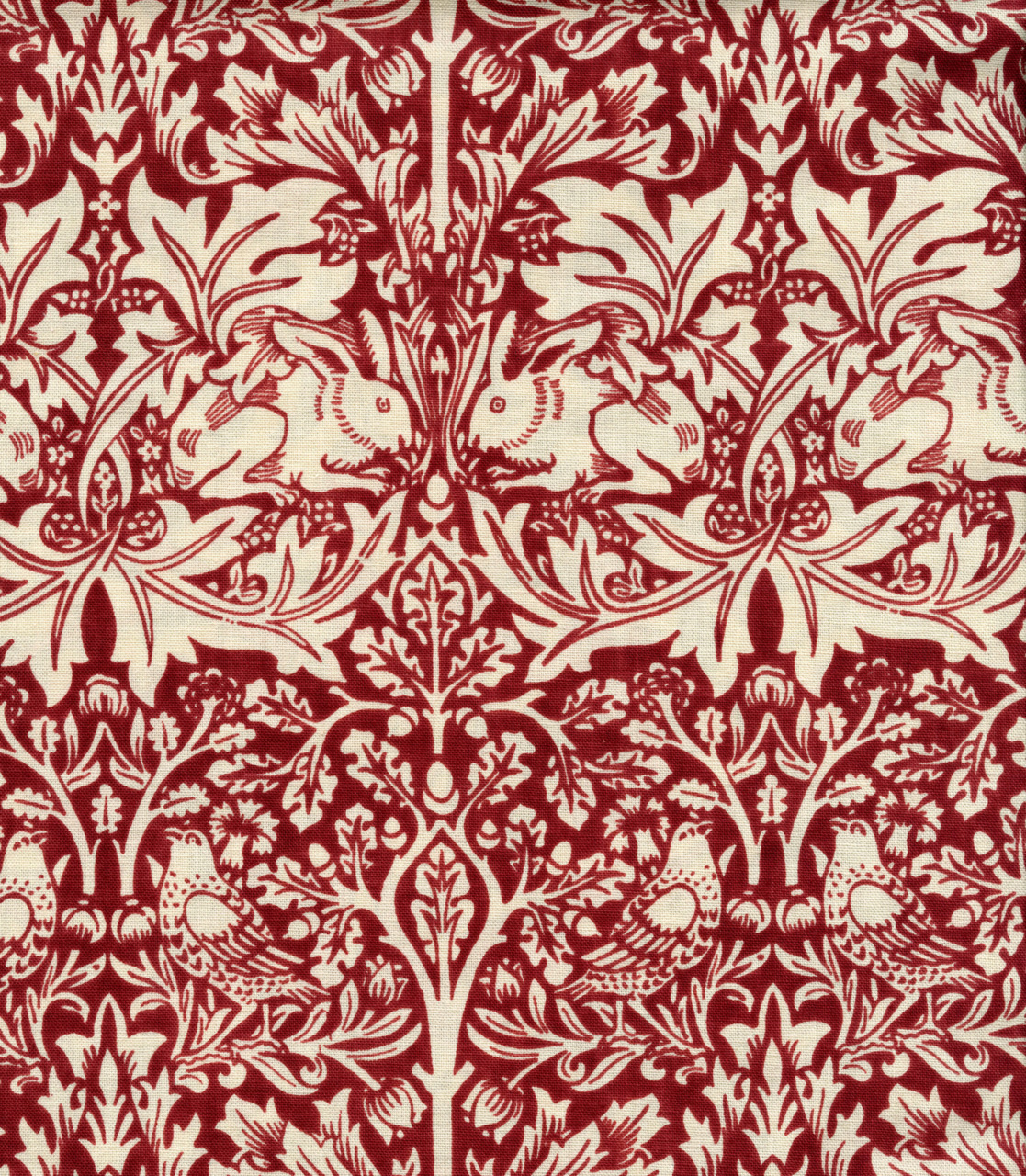 michaelcharles:   Brother Rabbit by William Morris. Reproduction by Scalamandre.