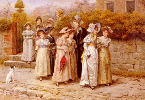 Miss Pinkertons Academy, George Goodwin Kilburne