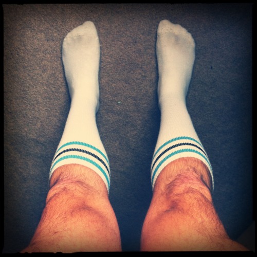 joshuaowen: Socks Daily Please, tube sock edition.  hot!