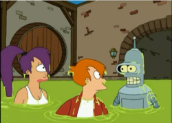 ”- ¿Bender por qué saltaste? - Todos