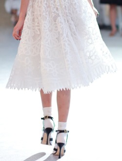 Theclotheshorse:  Oscar De La Renta Spring 2012 