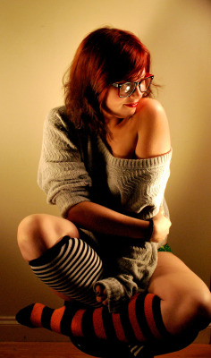 violentindigo:  Well aren’t you just so sweet you make sugar taste just like salt Photo of me. By me. 2010 This is still one of my absolute favorite photos of myself… not bad for having just gotten up and only adding lipstick and my silly glasses