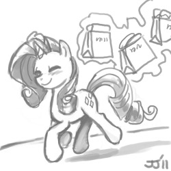 &ldquo;I&rsquo;ll request something Safe for Work just because I&rsquo;m boring! Rarity doing something Rarity-like!&rdquo;