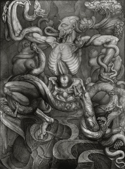 darksilenceinsuburbia:  Ernst Fuchs. The