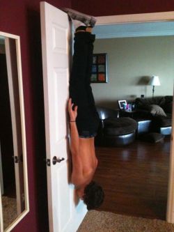 First planking, then owling for a few seconds,