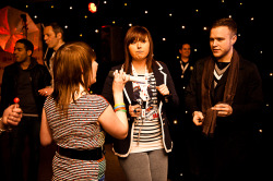 Singing for Olly Murs LOOOL!19th Feb 2010.