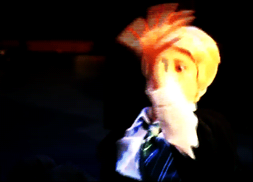 sunshineoptimismandangels:“My name is Draco Malfoy. I am a racist. I despise gingers andmudbloods. I