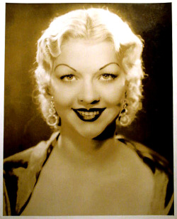 Ginger Britton An early 40’s-era portrait photo of this