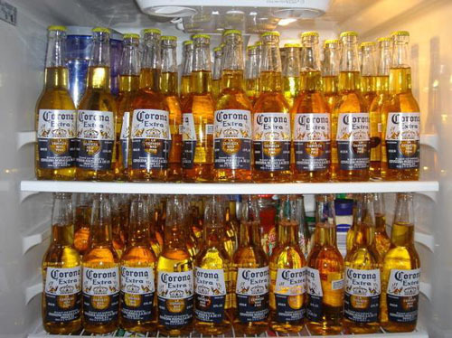 Corona beer bottle