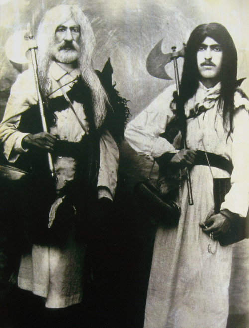 touba: touba:  Jewish dervishes Agha-Jaan Darvish and his brother, patriarchs of the Darvish family.