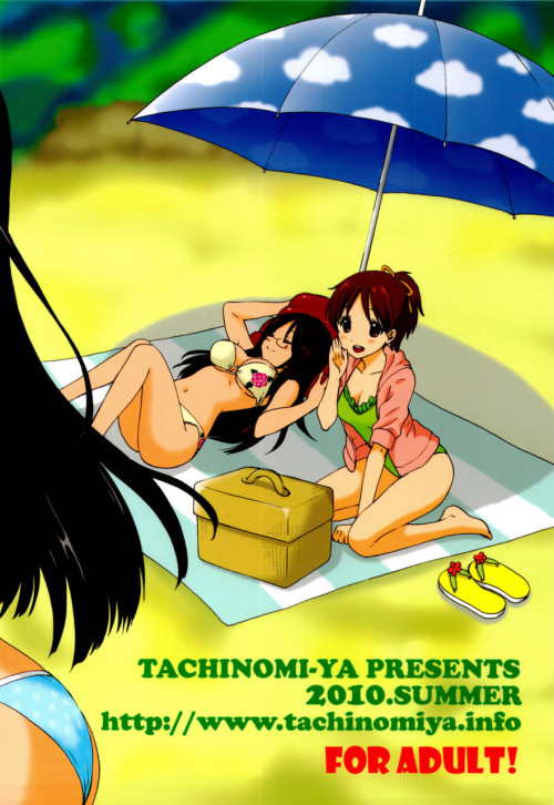 Girlie! (Part 2 only – Secret Idol 3) by Tachinomi-ya There are four different stories in this doujin, but only one is yuri. The art is pretty mediocre. A K-On! yuri doujin that contains schoolgirls, pubic hair, censored, toys (dildo, strap-on),