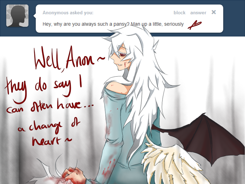 askthehost:  But seriously, no.I’d be putting Bakura out of his job. *runs around