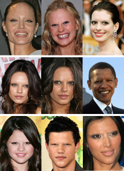 gabrielcezar:  Celebrities without eyebrows 