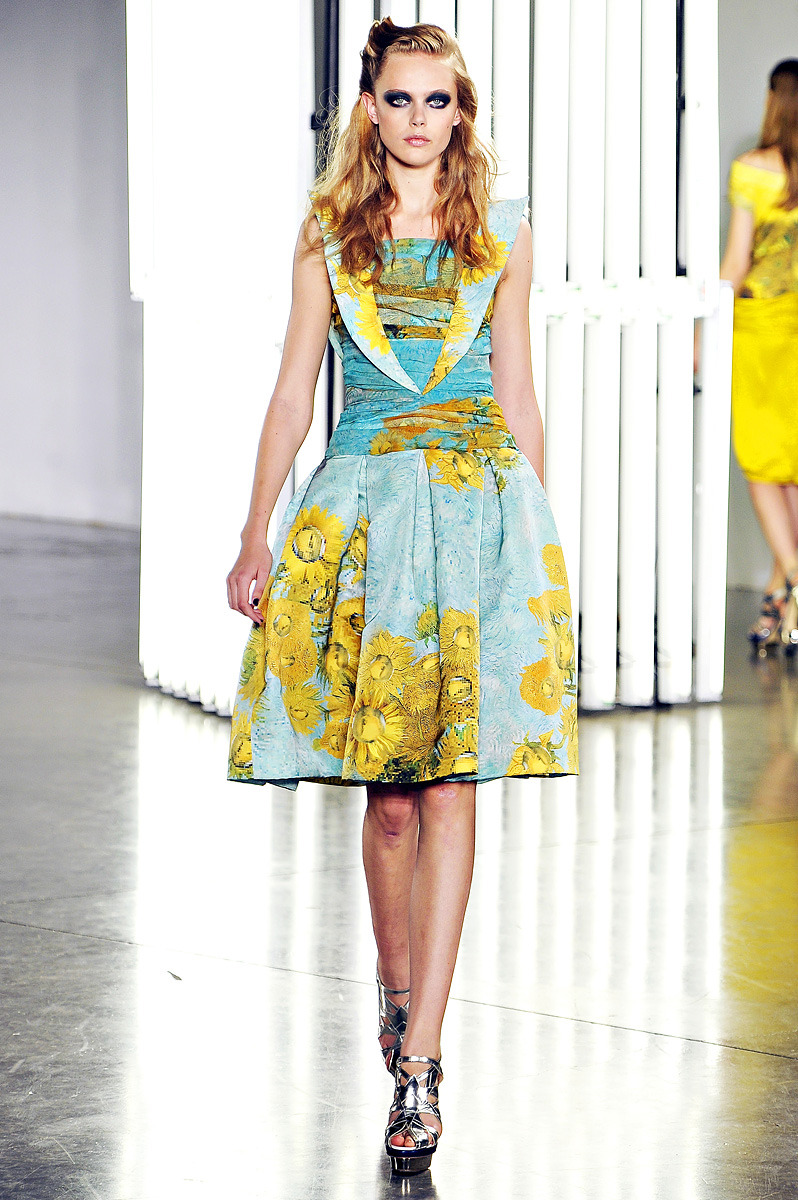  Van Gogh + ’50s prom = Rodarte Spring 2012 Is it surprising at all that the celebrity-filled