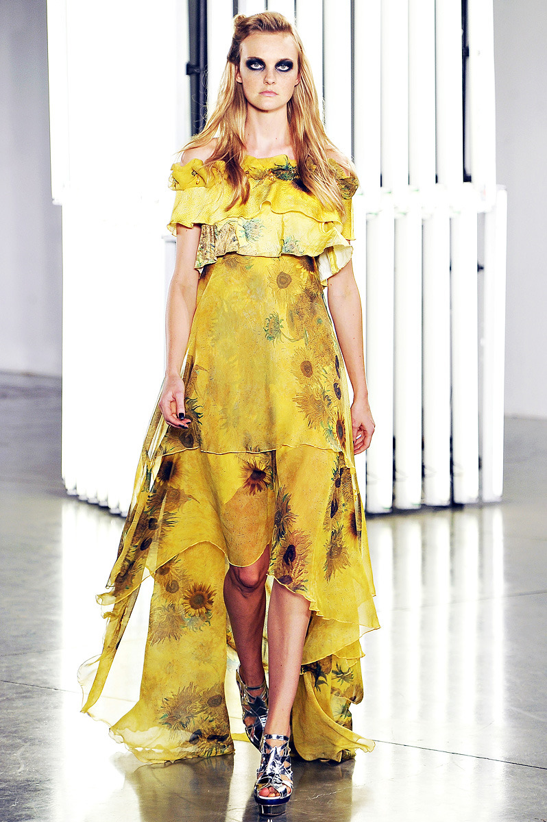  Van Gogh + ’50s prom = Rodarte Spring 2012 Is it surprising at all that the celebrity-filled