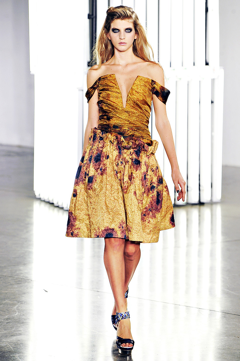  Van Gogh + ’50s prom = Rodarte Spring 2012 Is it surprising at all that the celebrity-filled