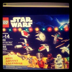 I picked up our advent calendar for this year :-) (Taken with instagram)