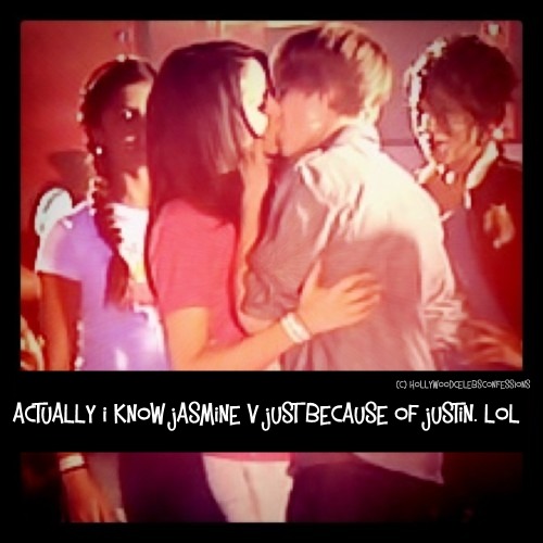 &ldquo; actually i know jasmine v just because of justin. lol &rdquo;
