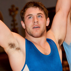 texasfratboy:  wrestler armpit heaven!Â 