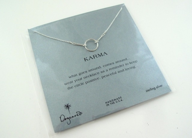 rus-h:  what goes around. comes around… wear your necklase as a reminder to keep