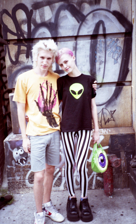 bullettmedia:Charlotte Free & friend in Soho 