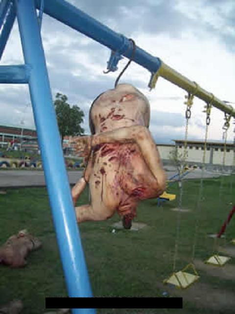 sittibicopianostri:  terrordome:  Santa Ana Prison Riot  Hang In There, Baby! THIS CANT BE REAL. WHY ARE SWINGS IN A PRISON 