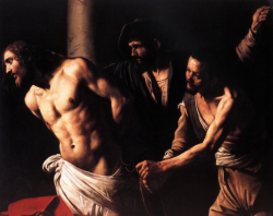 ablecompany:  Christ at the Column | Caravaggio
