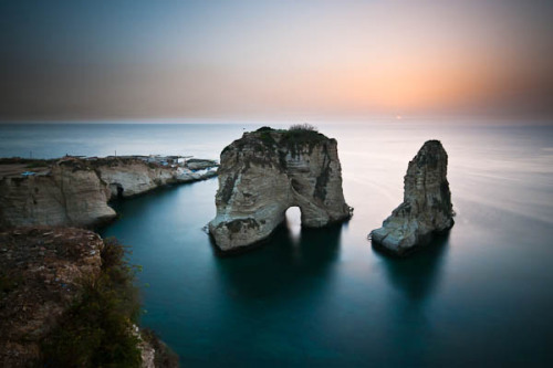 tumbleupontheworld: Pigeon Rocks - Beirut, Lebanon Photograph by Rene Ehrhardt