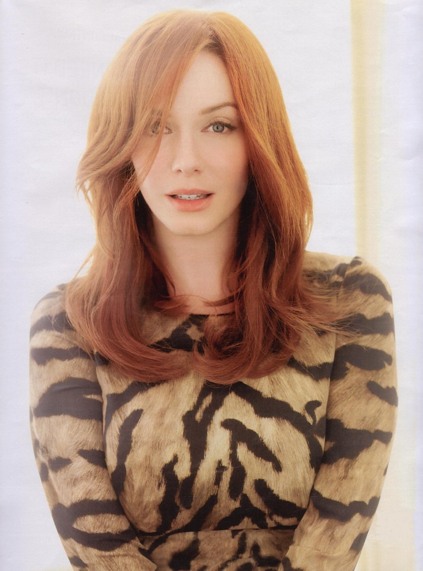 bohemea:  Christina Hendricks - The Guardian by Brigitte Sire, September 17th 2011