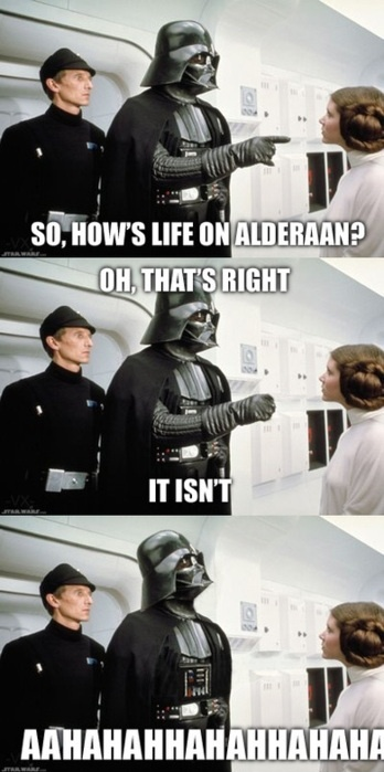 andrewmcgavisk:  chinesef000d:  Damn, Vader, you’re one cold ass mofo.  DEAD