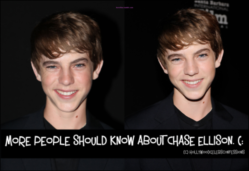 &ldquo; more people should know about CHASE ELLISON. (: &rdquo;