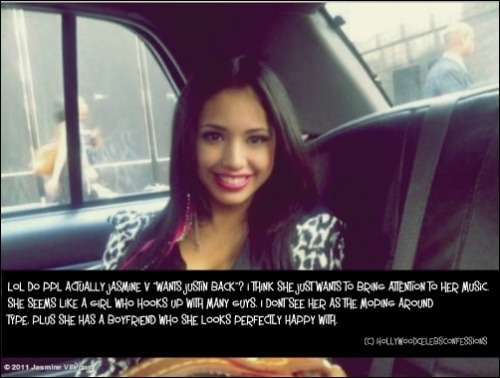 &ldquo; lol do ppl actually jasmine v “wants justin back”? i think she just wan
